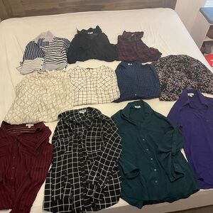 Women's Dress Work Shirts - 11 - size small